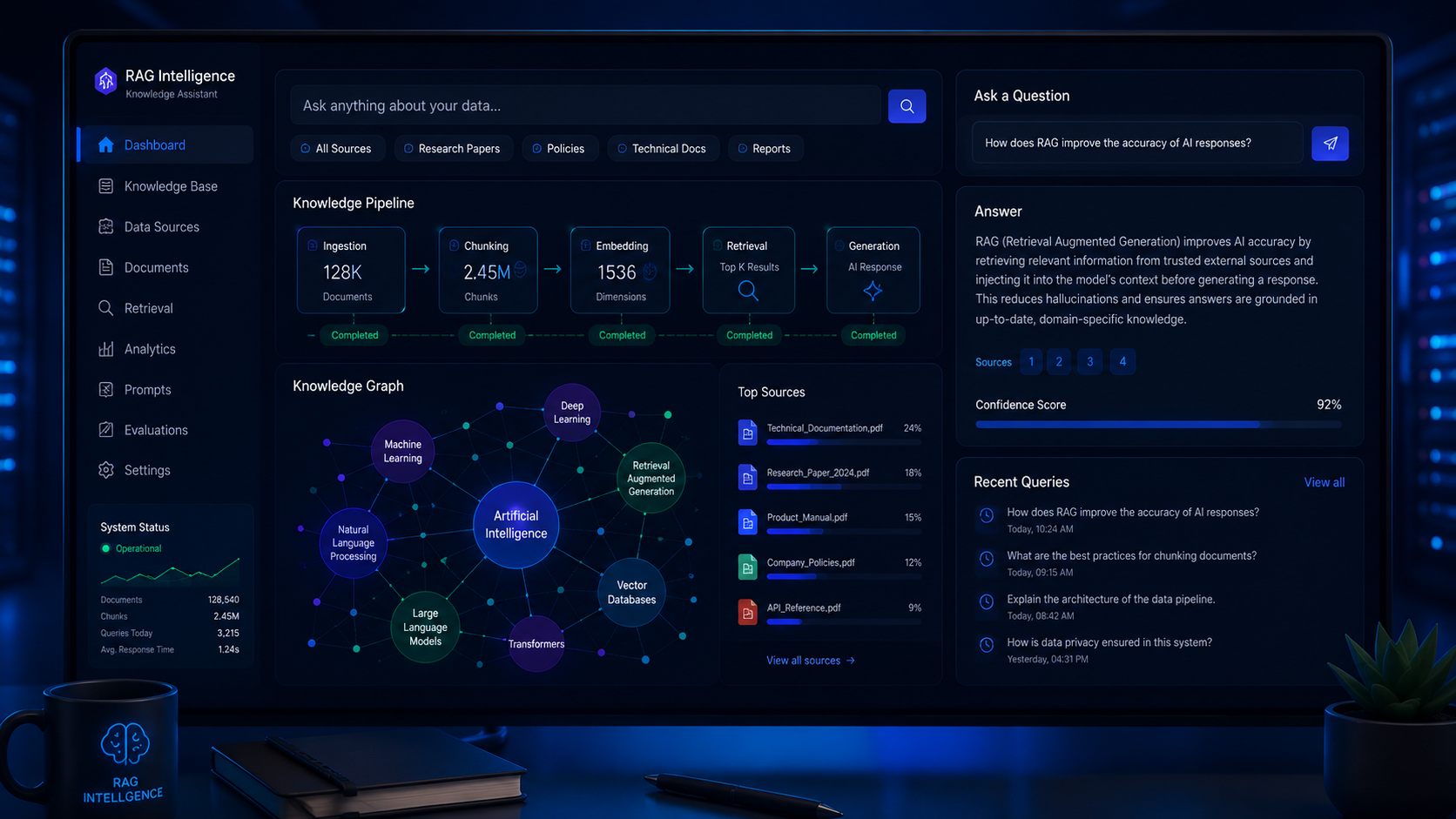 Production Grade RAG Intelligence Platform